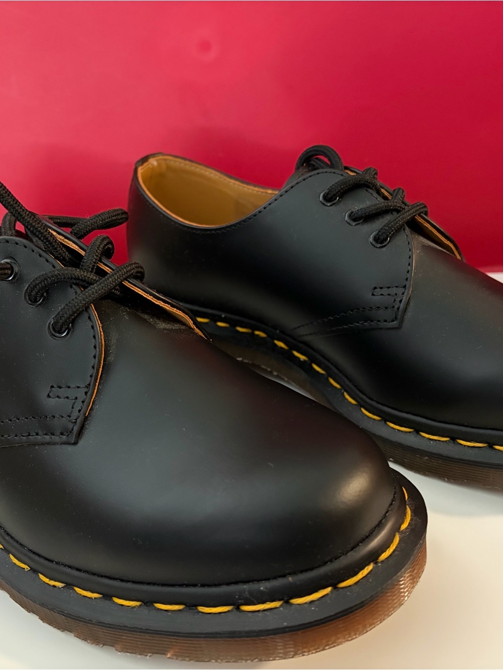Dr. Martens AirWair Black 3 Eyelet Shoe